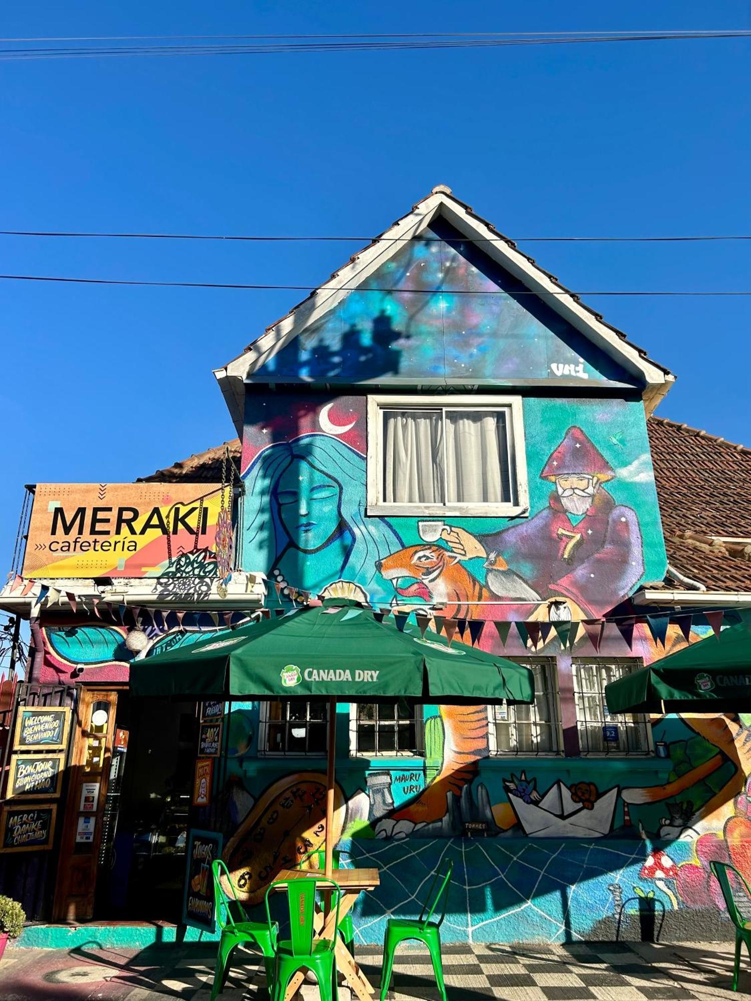 Meraki Hostel - Cerro Alegre - ヴァルパライソ エクステリア 写真